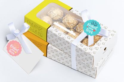 Baked with love Sticker