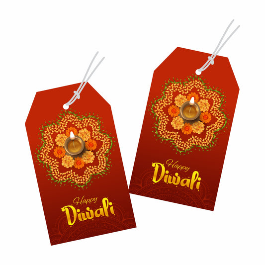 Happy Diwali Gift Tags Deepawali Tags for Gifting