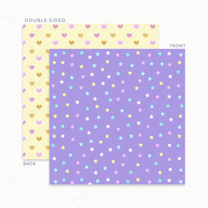 Dreamy Scrapbooking Paper 24 Sheets