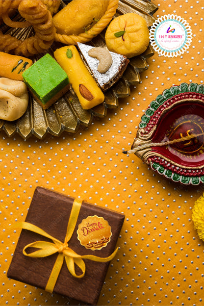 Happy Diwali Stickers for Festive Gifting