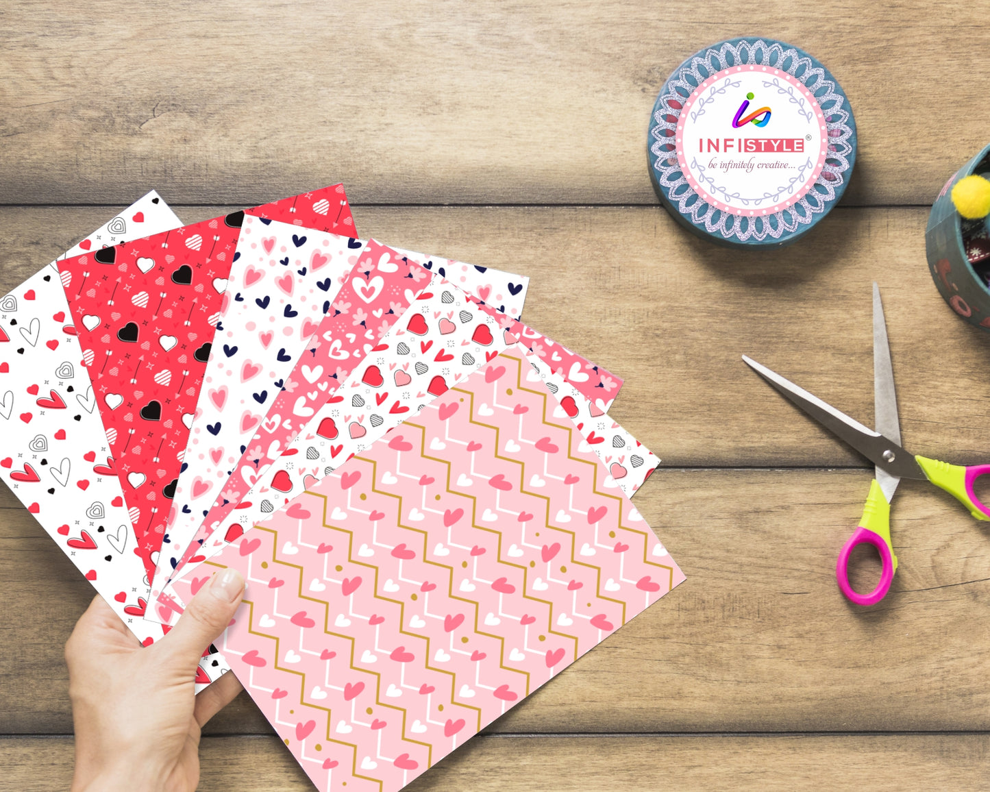 Scrapbooking Craft Paper Pack of 24