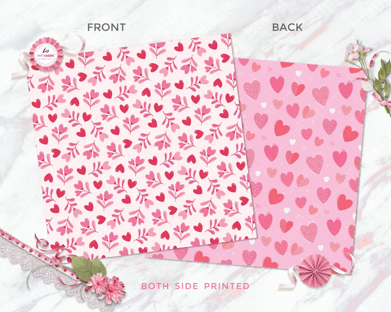 Scrapbooking Craft Paper Pack of 24