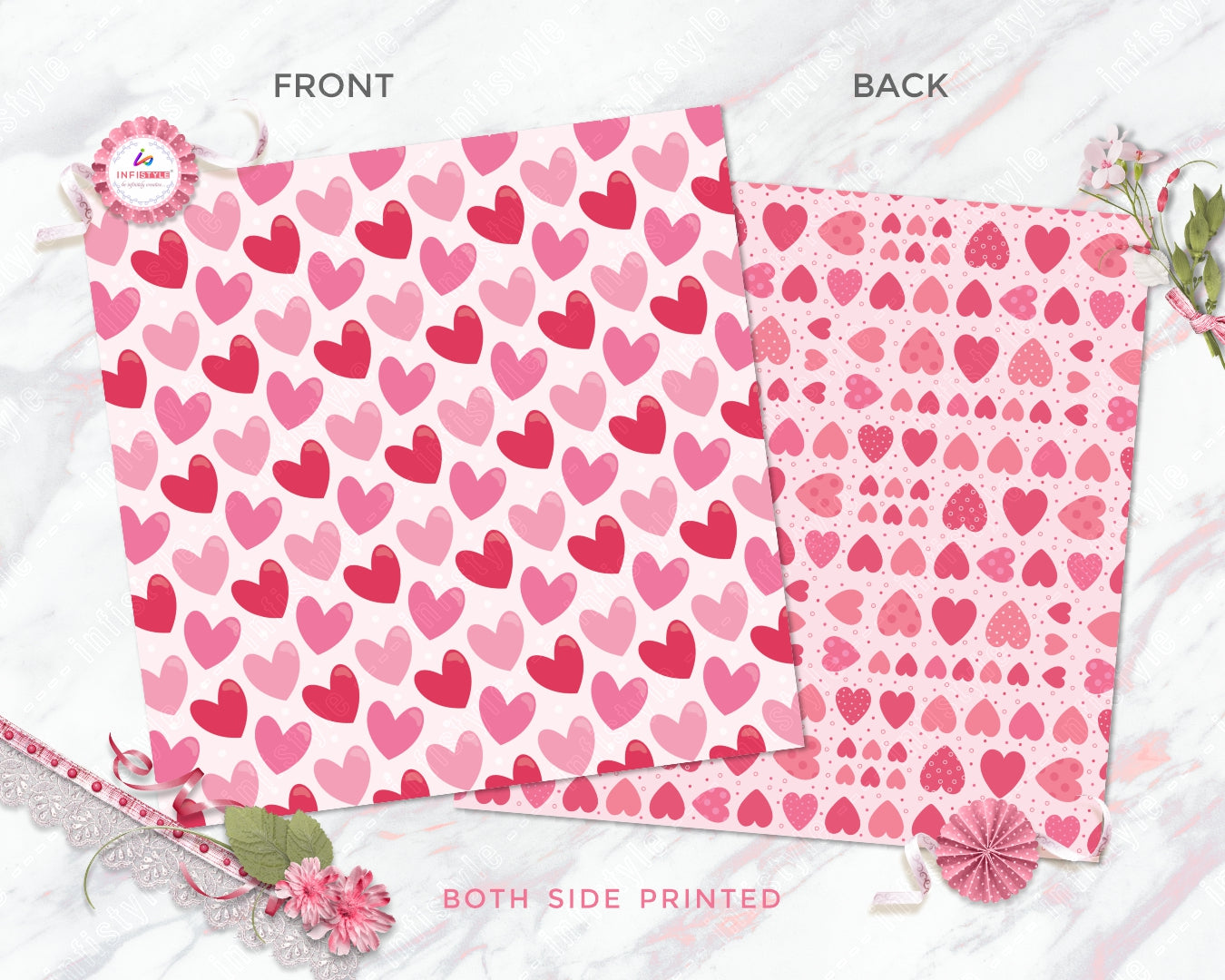 Scrapbooking Craft Paper Pack of 24