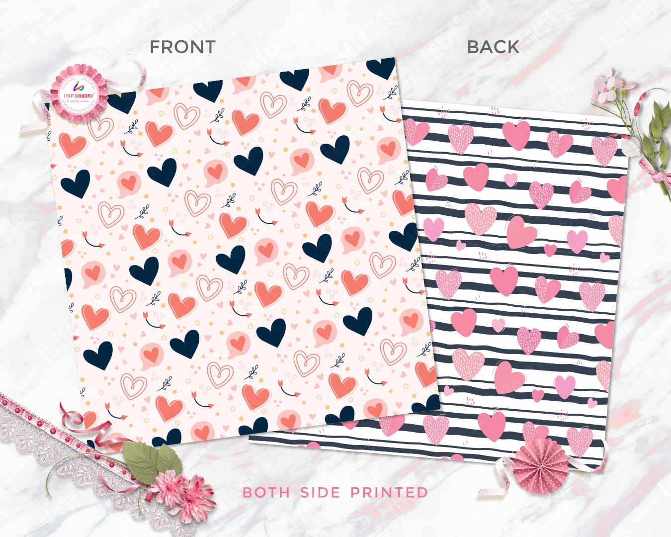 Scrapbooking Craft Paper Pack of 24