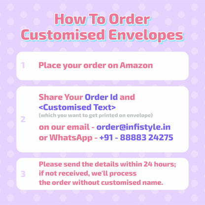 Kids Envelope For Gifting Customized Kids Envelope