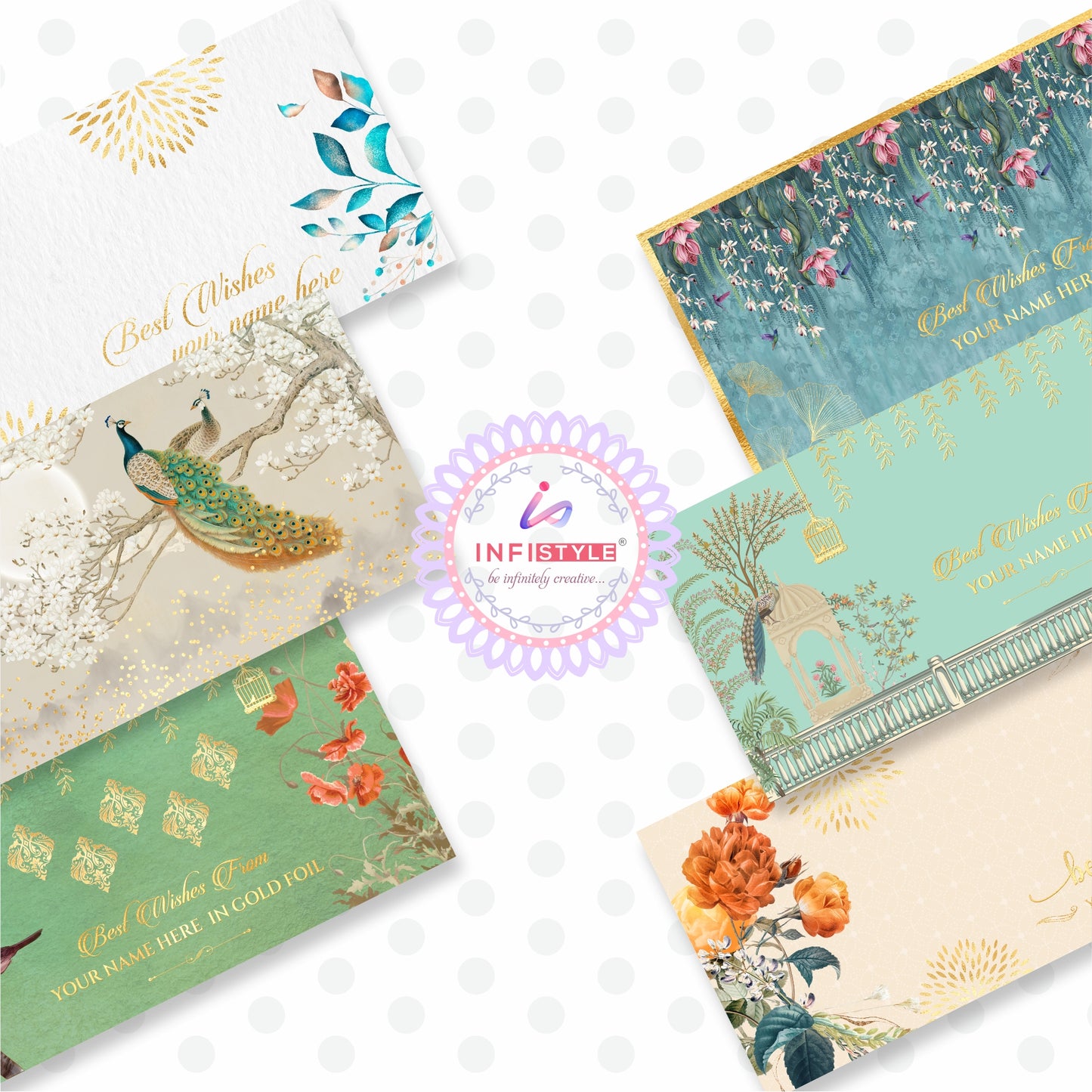 Luxury Shagun Envelopes | Royal Blue Set