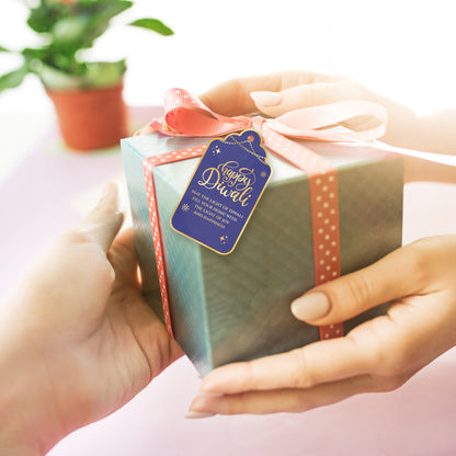 Happy Diwali Gold Foil Gift Tags