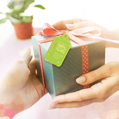 Happy Diwali Gold Foil Gift Tags