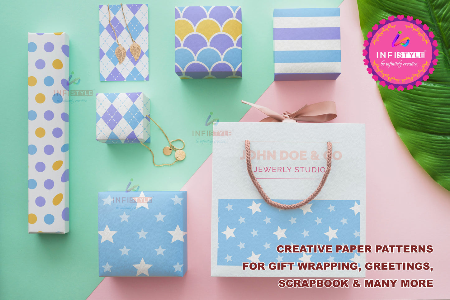 Scrapbook Craft Paper Pack of 24