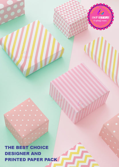 Scrapbooking Craft Paper Pack of 24