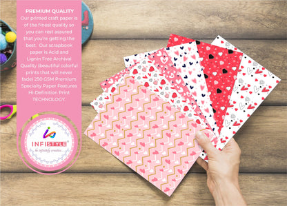 Scrapbooking Craft Paper Pack of 24