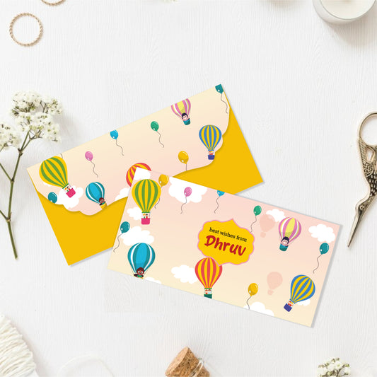 Custom Kids Gift Envelope for Gifting