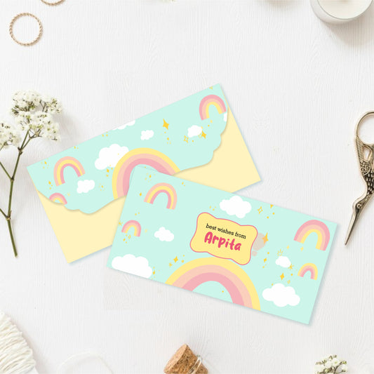 Custom Kids Gift Envelope for Gifting
