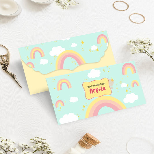 Custom Kids Gift Envelope for Gifting