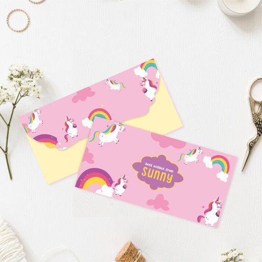 Custom Kids Gift Envelope for Gifting