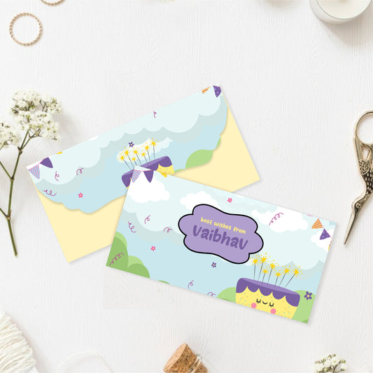 Kids Envelope For Gifting Customized Kids Envelope