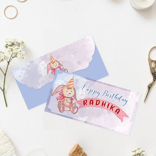 Kids Envelope For Gifting Customized Kids  Envelopes
