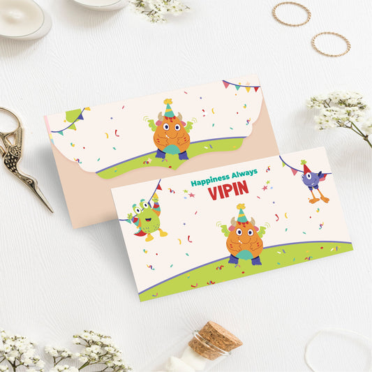 Kids Envelope For Gifting Customized Kids Envelope