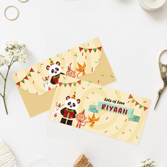Kids Envelope For Gifting Customized Kids Envelope