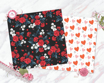Valentine Craft Paper Pack 250 GSM