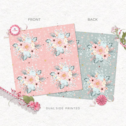 Pastel Paper Pattern Pack of 24 Sheet