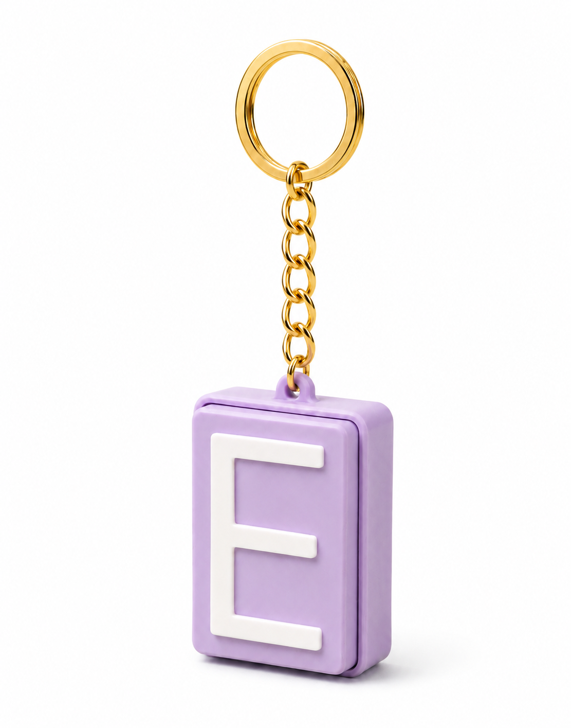Personalised Clicker Letter Keychain Fidget Alphabet Keyring