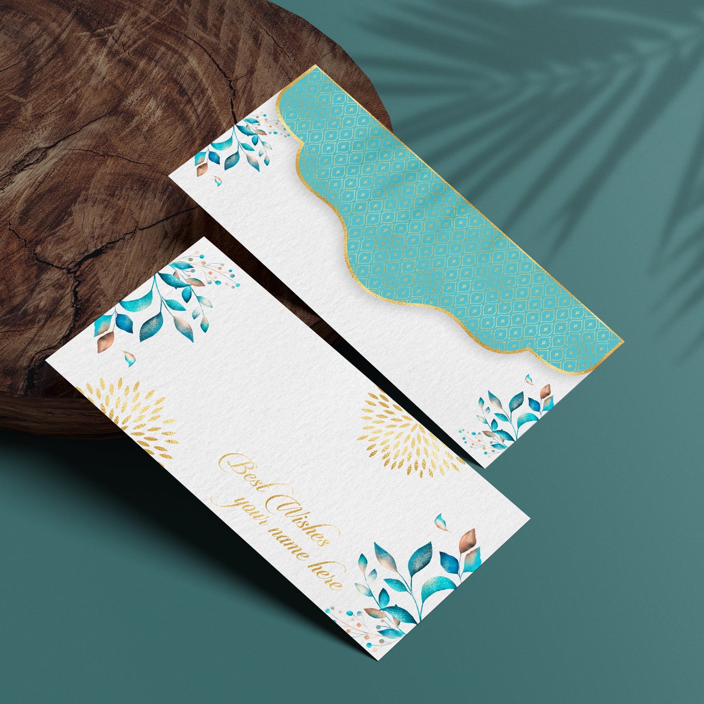 Luxury Shagun Envelopes | Blue Splendour Set