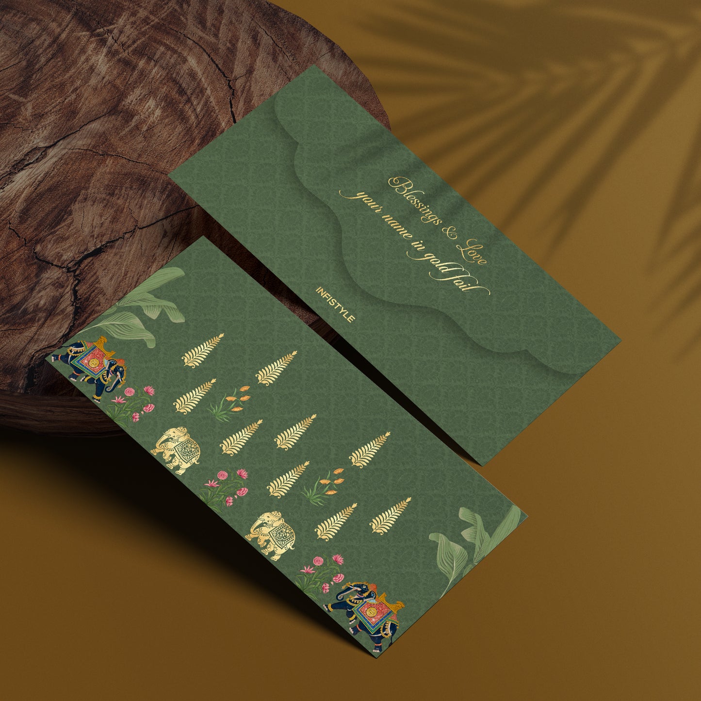 Luxury Money Envelopes in Gold Foil, Shagun Envelopes, Premium Envelopes