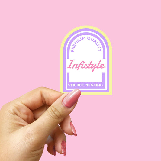 Customised Arch Shape Sticker