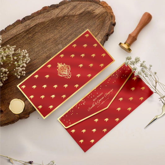 Royal Parade Gold Foil Shagun Envelope