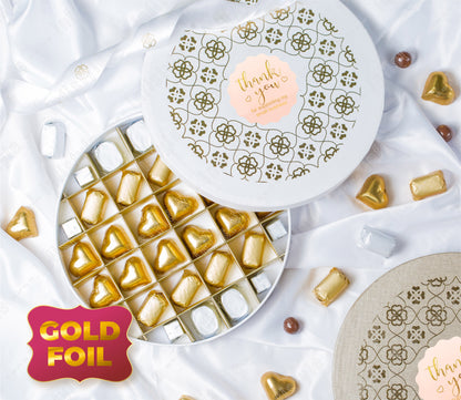 Gold Foil Thank You Stickers Small Business