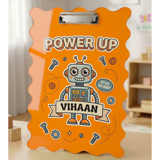 Customized Acrylic Exam Clipboard with Name | Personalized Name Examboard