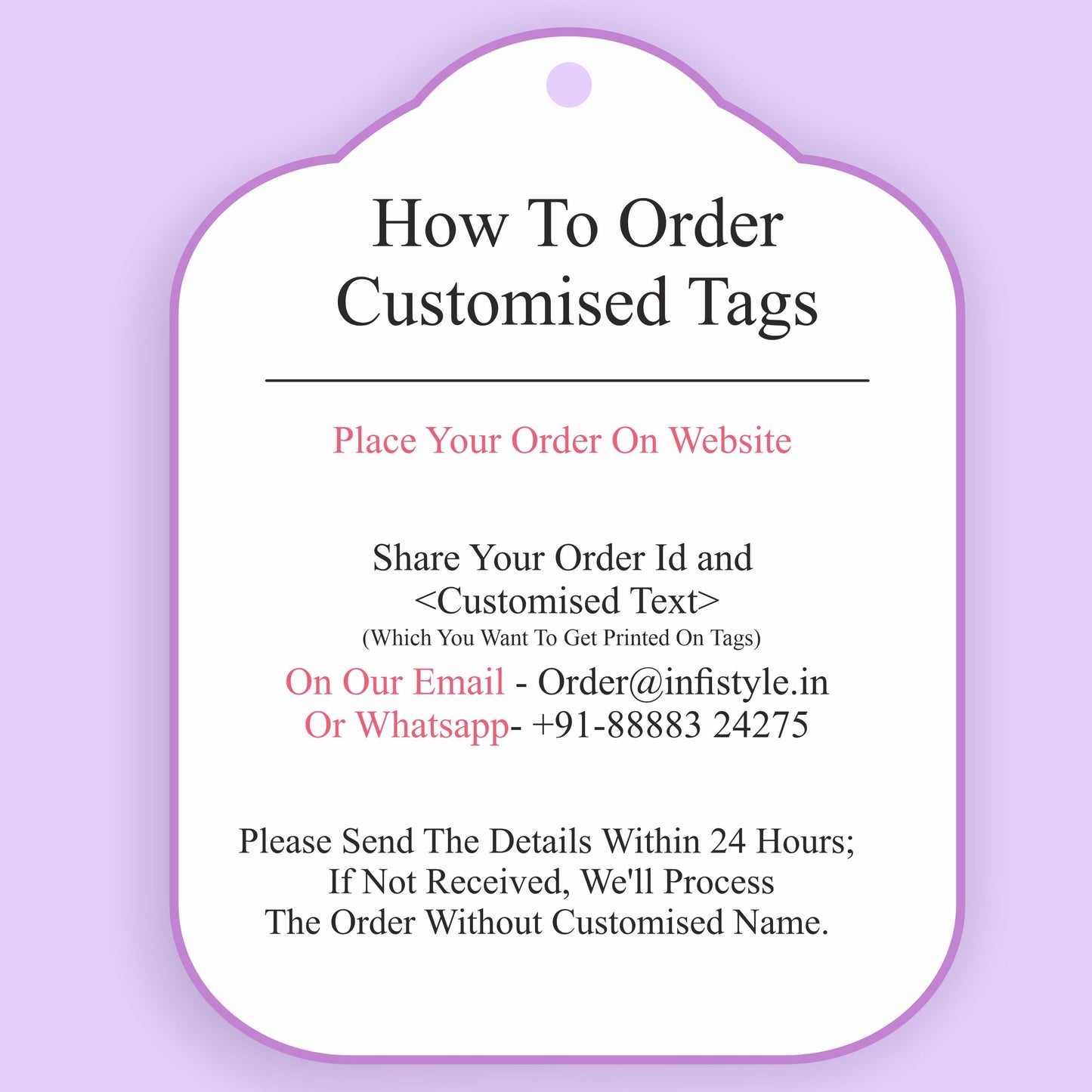 Aesthetic Rose Gold Foil Gift Tags