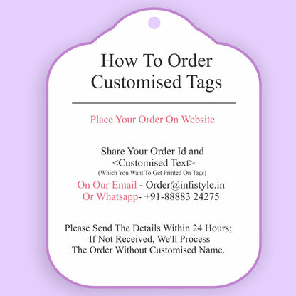Aesthetic Rose Gold Foil Gift Tags