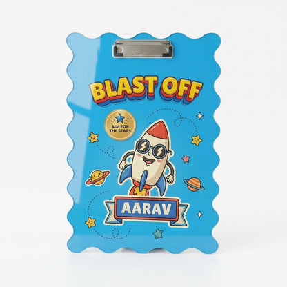 Customized Acrylic Examboard with Name | Personalized Name Examboard