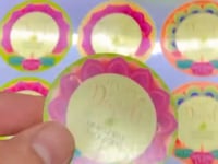 Happy Diwali Stickers for Return Gifts