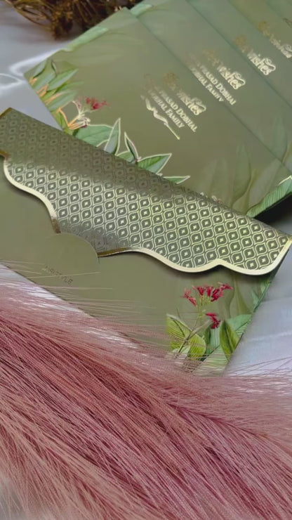 Sage Green Best Wishes Shagun Envelope