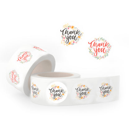 Thank You Stickers Thank You Labels