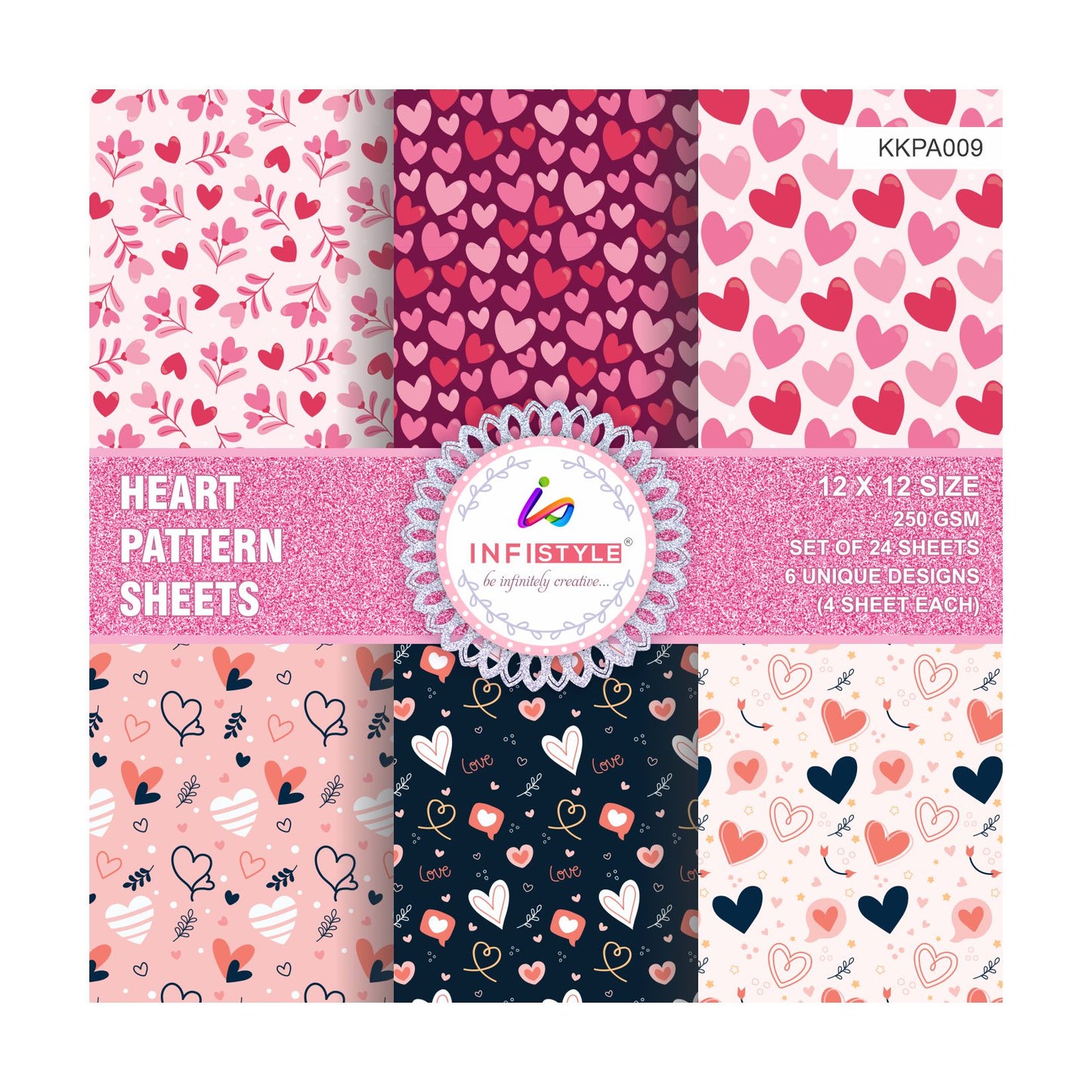 Scrapbooking Craft Paper Pack of 24