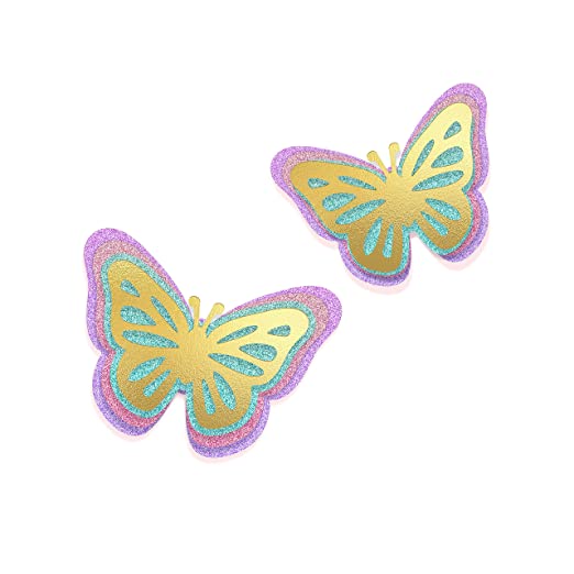 Infistyle Butterfly Cake Toppers Happy Birthday Cake Toppers Butterfly Multicolor Butterfly Topper 25 QTY