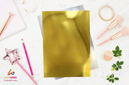 Gold Mirror Cardstock for Scrapbooking
