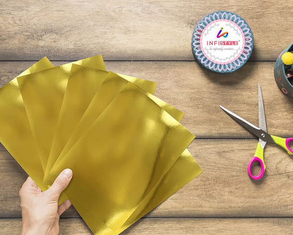 Gold Mirror Cardstock for Scrapbooking