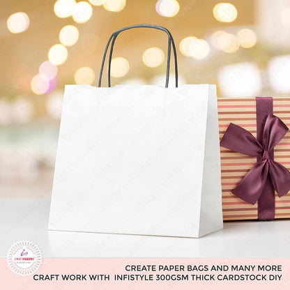 White Craft Cardstock for Scrapbooking