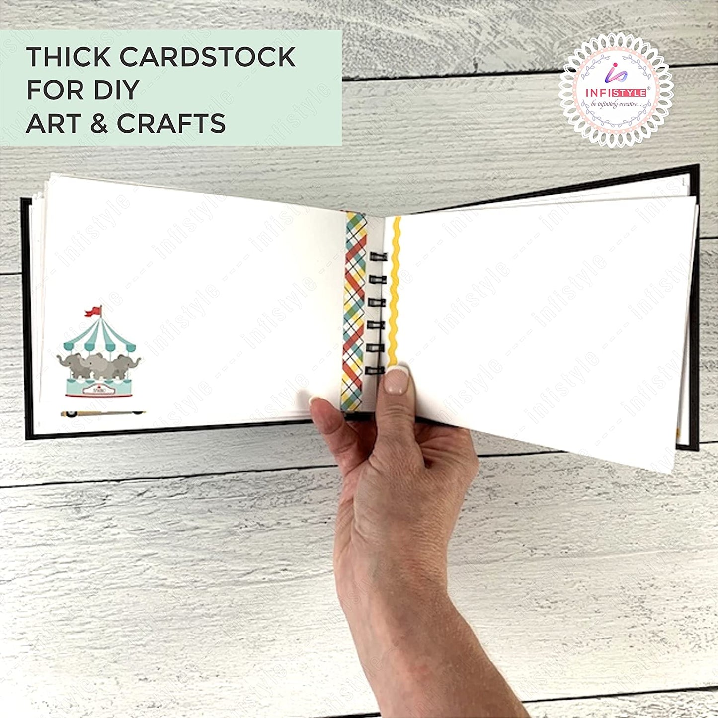 White Craft Cardstock for Scrapbooking