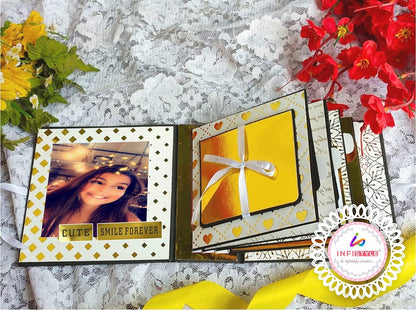 Gold Mirror Cardstock for Scrapbooking
