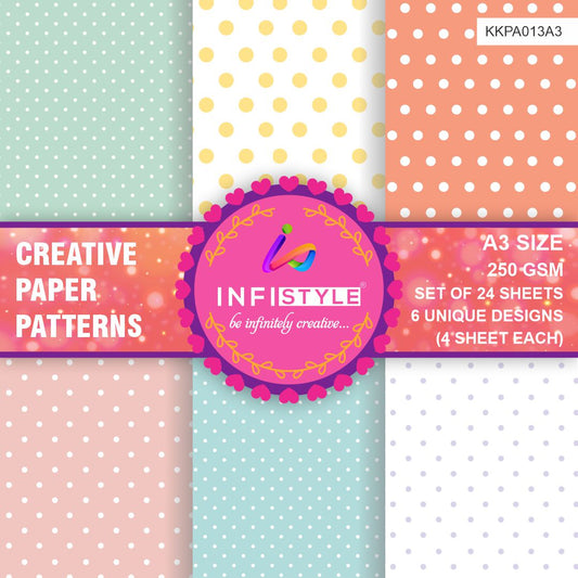 Scrapbooking Craft Paper Pack of 24