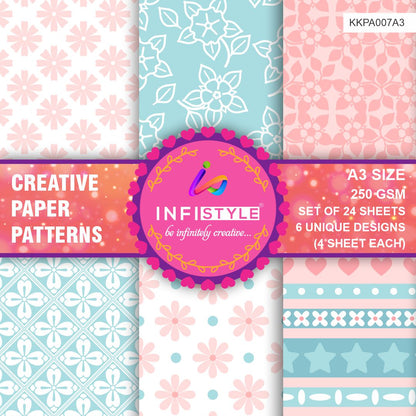 Scrapbooking Craft Paper Pack of 24