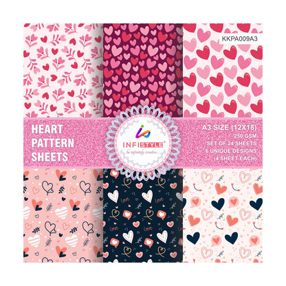 Scrapbooking Craft Paper Pack of 24