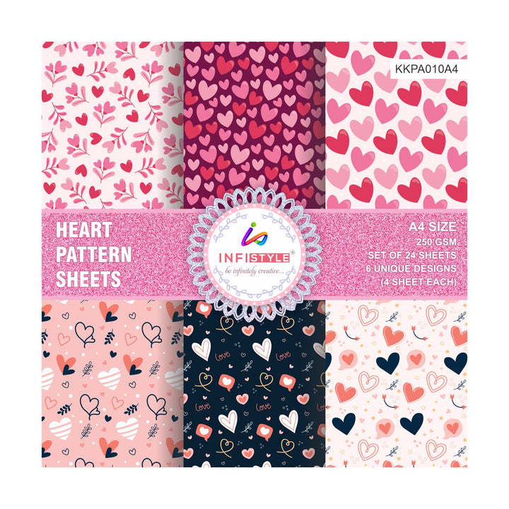 Pattern Paper Sheets for Craft, Scrapbook & Decoration