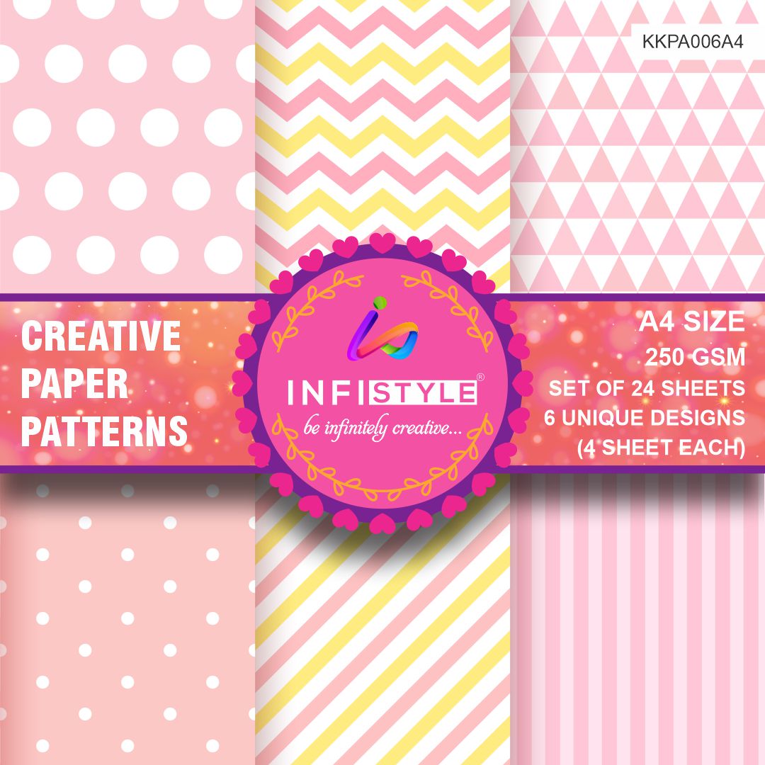 Scrapbooking Craft Paper Pack of 24